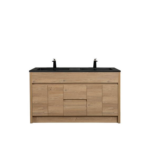 SERA Indy Bathroom Vanity Rough Oak