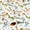 Watercolor - Dinosaur, variant on Burymento Dinosaur Wrapping Paper Roll, Watercolor Dinosaurs in Advenbture Gift Wrap Paper for Boys Girls Birthday, Baby Shower, Dino Party, Baptism, Graduation (17 Inch x 16.5 Feet, Mini Roll )