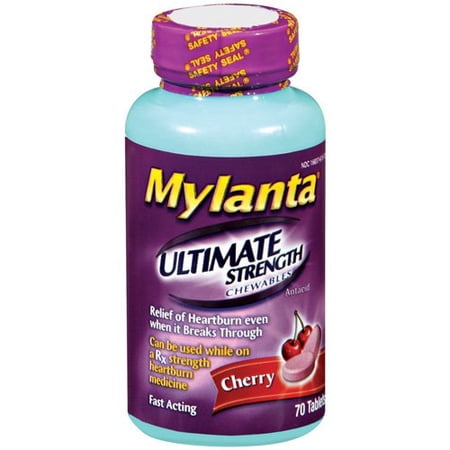 Johnson & Johnson Mylanta Antacid, 70 ea