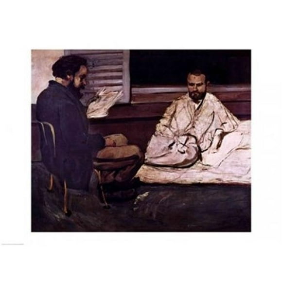 Affiche Paul Alexis de Paul Cezanne - 36 x 24 Po - Grande