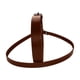 thumbnail image 2 of Cinturón colgante para sombrero de vaquero, soporte de almacenamiento para sombreros, cuero de PU, duradero, estante para cinturón colgante, perchero Marrón perfecl Soporte de almacenamiento para sombreros, 2 of 8