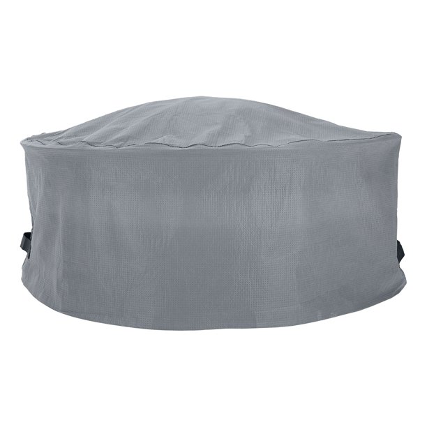 Mainstays Sandell 76 Inch Patio Loveseat Cover in Gray, Medium