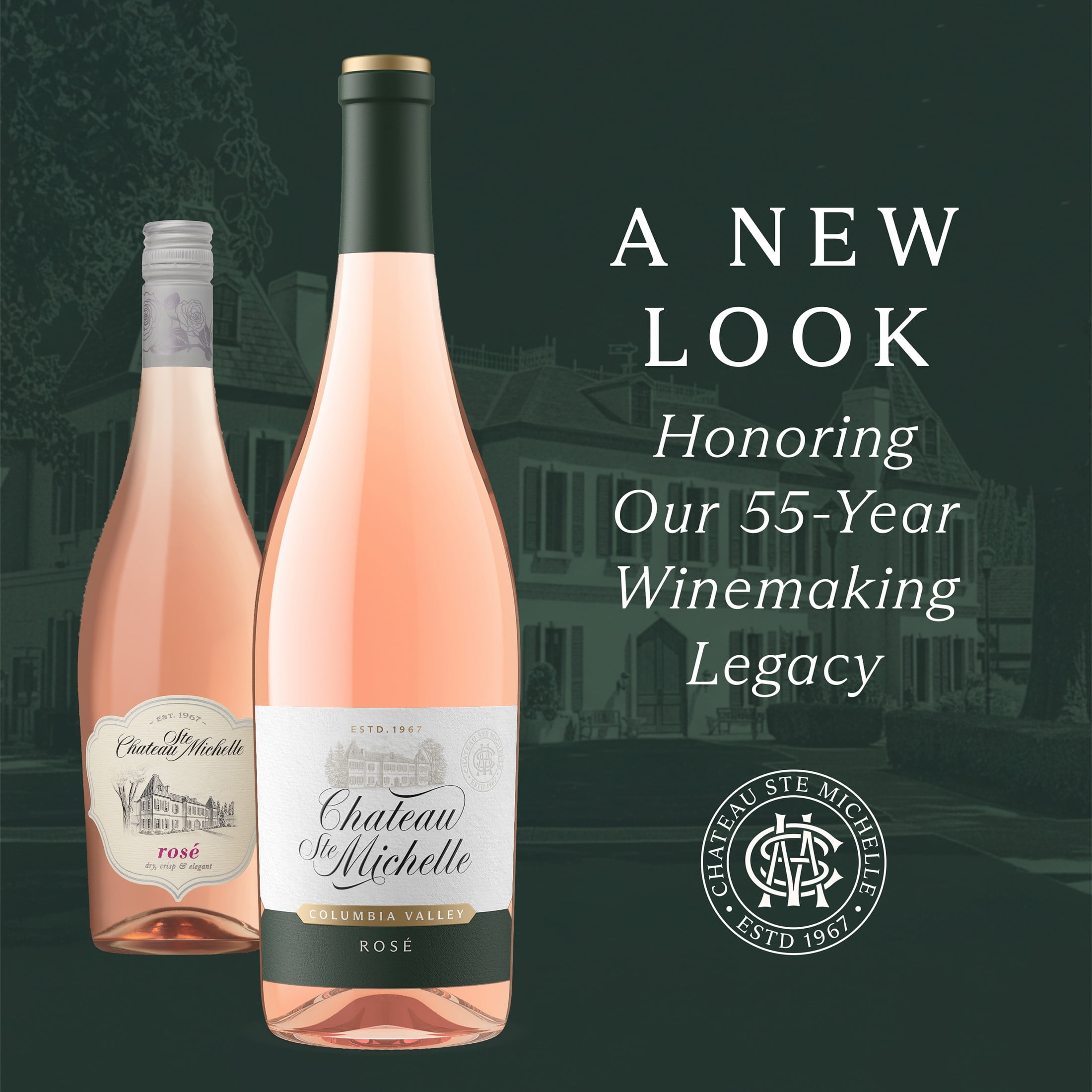 Chateau Ste. Michelle Washington Rose Wine, 750 ml Bottle, 12.5