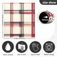 thumbnail image 5 of Yayeee Magnetic Dishwasher Cover for The Front Decoration Home Kitchen Machine Sticker Protector, Red Tartan, 5 of 6