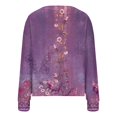 thumbnail image 4 of Womens Cardigan Coats Button Front Print Casual Stylish Outerwear, 4 of 5
