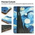 thumbnail image 4 of Pad 9th/8th/7th Generation Case 2021/2020/2019 iPad 10.2 Inch Case with Built-in Pencil Holder, Folio Stand Cover with Multiple Angles & Auto Sleep/Wake for iPad 10.2 Inch 9/8/7 Gen, Starry Night, 4 of 7