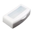 thumbnail image 4 of Nail Tool Uv Sterilization Box 9X5 Inch, Plastic Manicure Supplies Disinfection Case, Removable Tray Self Draining Design for Jewelry Polishing Bits, Professional Home Salon, 1X Box, 4 of 8