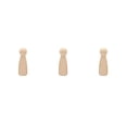 thumbnail image 4 of Bearachild Peg Doll Escritorio Adorno Estatua pequeña Exquisito Tamaño compacto Diseño lindo DIY Prop Colgante Multipropósito Artesanía de Type1 NO1, 4 of 6