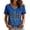 Blue,#063, variant on 9/11 25th Anniversary Shirt Womens WE Will Never Forget Tee Shirts | Lightweight Fabric, V Neck Short Sleeve Tops, American Flag, 2001-2026 25Th Anniversary Tops, Patriotic Honor Tee Shirt,L