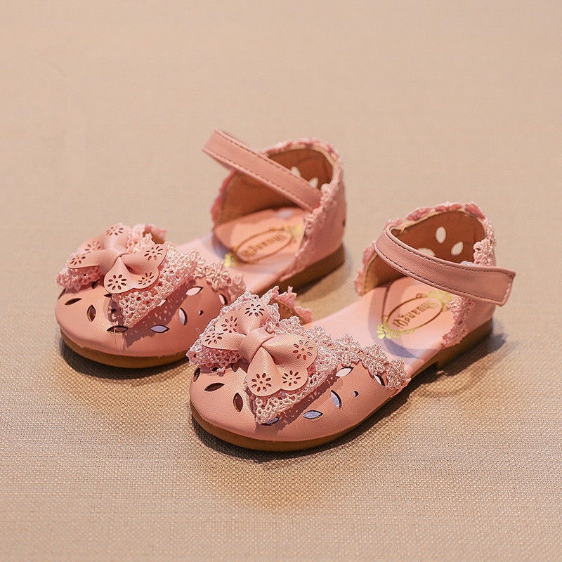 Hot Kids Baby Girl Flower Lace Shoes Bow Sandals Toddler Infant Child Sandals Soft Walmart Canada
