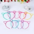 thumbnail image 1 of 3 Pcs Joli Bandeau Oreilles de Chat Femmes Filles Accessoires Cheveux Fête, 1 of 8
