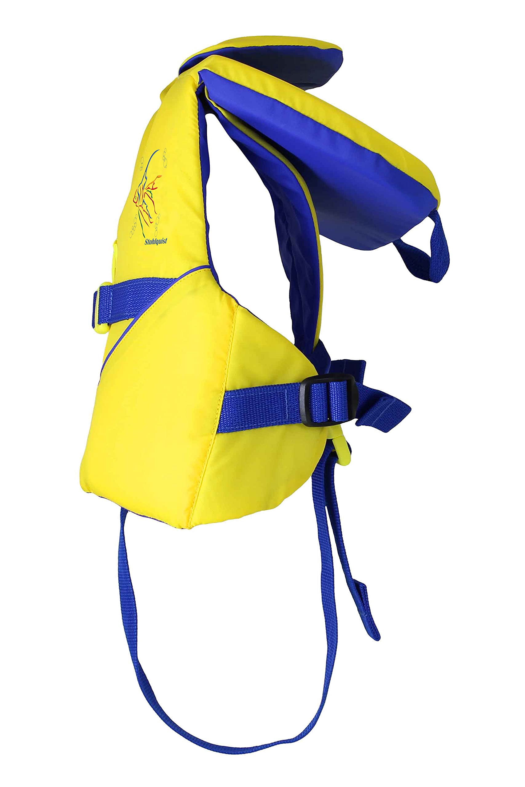 Stohlquist Infant and Child Life Jacket (Yellow/Blue, Infant 8-30lb)