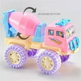 thumbnail image 5 of RUIG Recycled Plastic Dump Truck Toy - Purple Construction Vehicle for Pretend Play, Dishwasher-Safe STEM Learning Motor Skills Toys for Toddlers 2-5 Years, 5 of 5