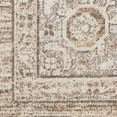 thumbnail image 5 of Nourison Astra Machine Washable 5'3" x Round Beige Vintage Indoor Rug, 5 of 9