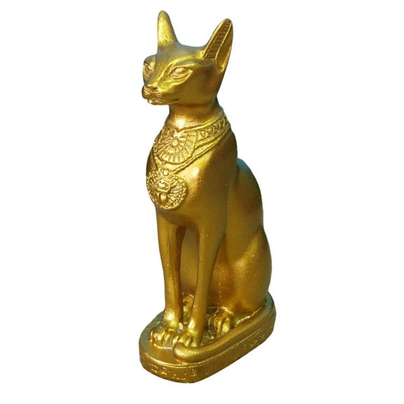 Egyptian Cat God Ornament Household Tabletop Resin Craft Sand Table Adornment