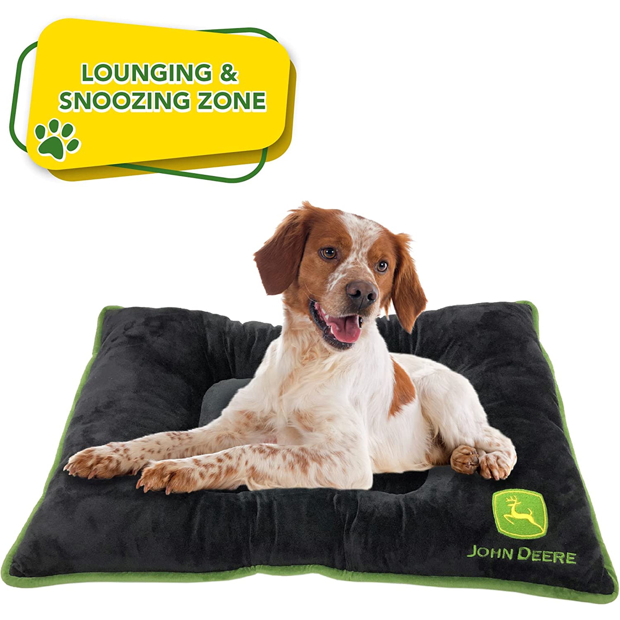 Pets First John Deere Pet Bed Mattress for Dogs & Cats, Licensed Dog Bed Pillow for Large and Small Breed