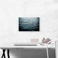 thumbnail image 2 of ARTCANVAS Dark Water Waves Ocean Lake Rectangle Canvas Art Print - Size: 18" x 12" (0.75" Deep), 2 of 9