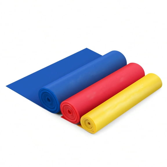 3-piece fitness resistance band, suitable for physical training, stretching, recovery, Pilates, strength training and yoga
