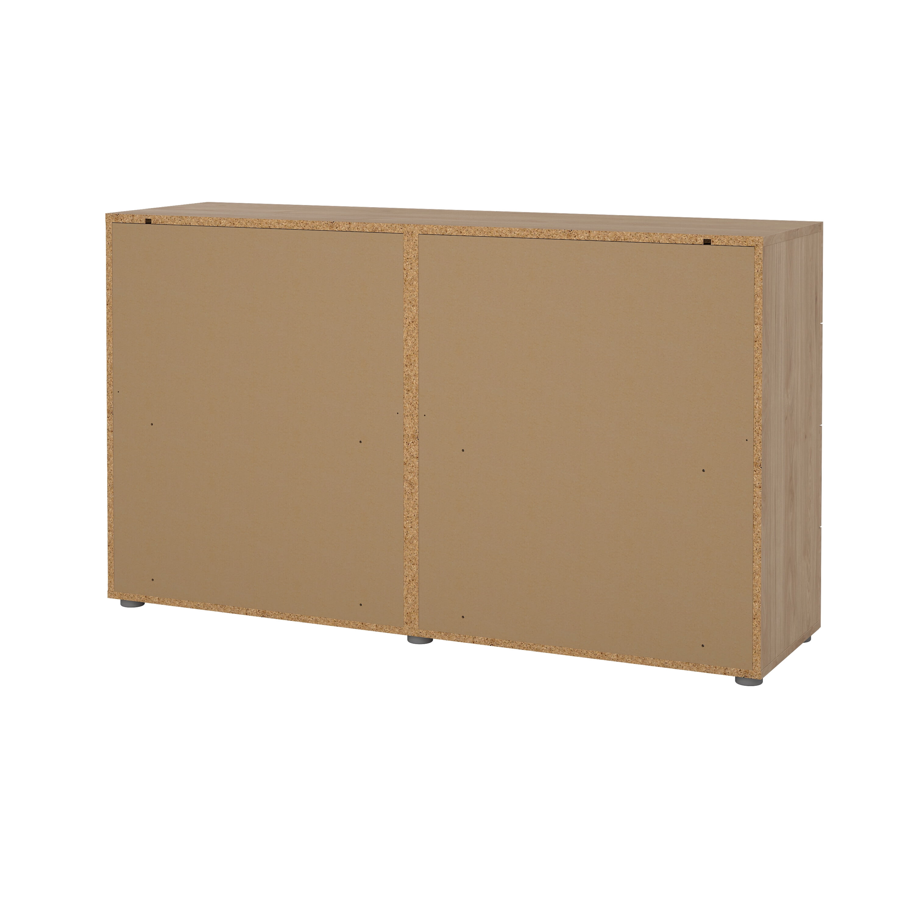 Tvilum Loft 8 Drawer Double Dresser for Adults, Jackson Hickory