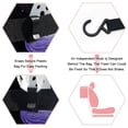 thumbnail image 3 of Ghost Foldable Car Trash Can with Lid, Leak-Proof Car Trash Bin, Hanging Storage Bag Car Garbage Can, 3 of 6