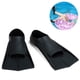 thumbnail image 2 of Aletas de entrenamiento de natación, aletas de natación, tamaño de viaje para snorkel, buceo, actividades en piscina, hombres, mujeres y niños, nuevo diseño moderno de dos tonos, bolsa de malla de, 2 of 8