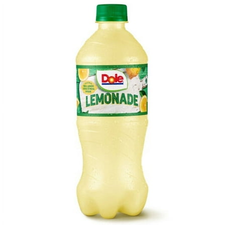 Dole lemonade, 20 oz Bottles - 24 Pack