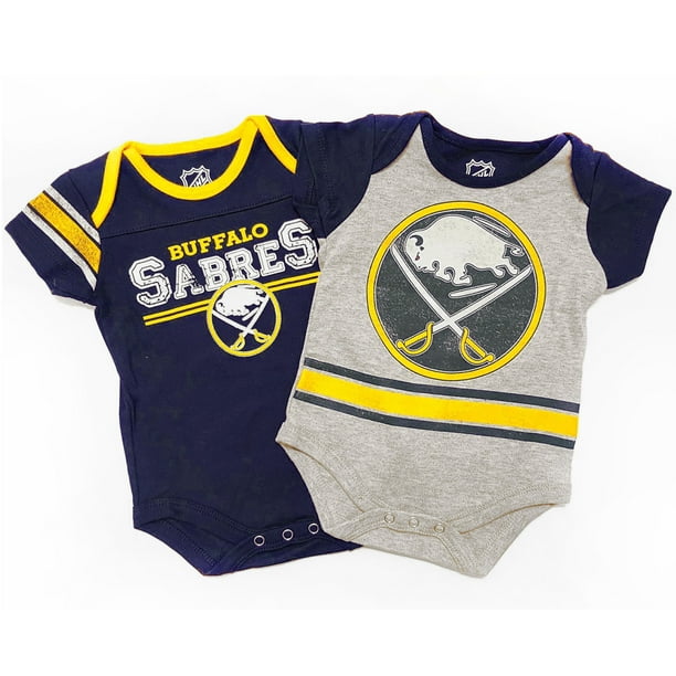 Buffalo Sabres NHL Baby Definitive 2-pc Bodysuit Creeper Set - NHL Team Apparel
