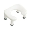 thumbnail image 4 of Kuntesetty Toilet Stool Easy Storage Squatting Potty Heavy Duty Portable Bathroom Stool White S, 4 of 9