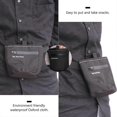 thumbnail image 4 of Dog Treat Pouch Pet Snack Bag Hands Free Training Waist Bag Drawstring Carries Pet Toys Food Bag Pouch Professional Training Bag (Black), 4 of 4