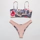 thumbnail image 2 of Conjunto de de bikini brasileño Bandeau para mujer de floral con tigre Ropa de playa - Multicolor, METRO Yinane Bikini para mujer, 2 of 8