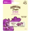 Hawaiian Tropic Tropical Lip Balm Sunscreen SPF 45, 0.14 oz
