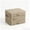 Khaki, variant on Foldable Clothing Organizer with Handles, Home Bedroom Storage Solution