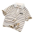 thumbnail image 2 of Haut/chemise à Manches Courtes Rayé pour Enfants de 6 à 16 Ans, 2 of 3