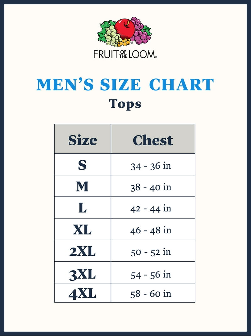 Fruit of the Loom, Men's Full Zip Hoodie, Sizes S-3XL, EverSoft