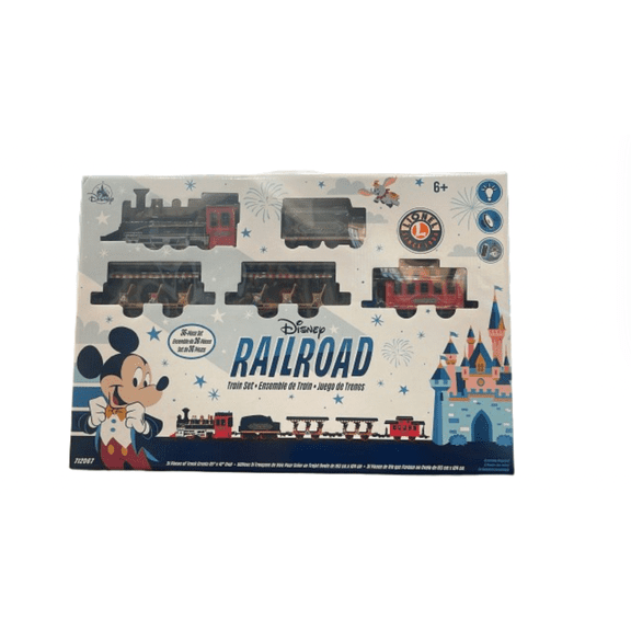 Disney Parks Railroad Train Set by Lionel New with Box