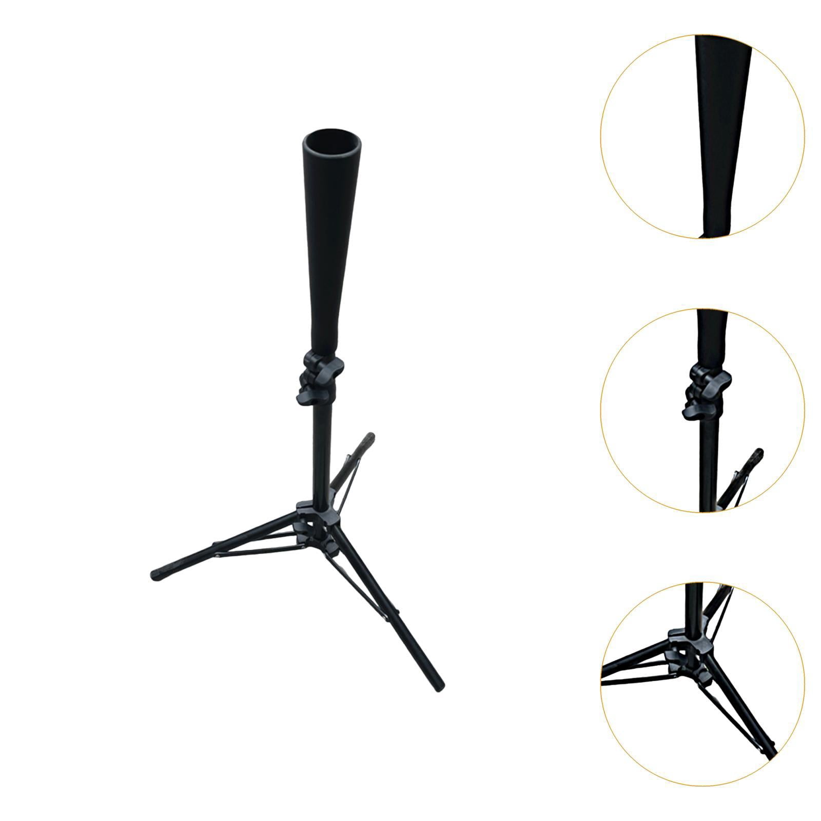 funtasica Baseball Batting Tee Tripod Stand, Professional Heavy Duty Baseball Batting Tee Stand, Training Equipment for Women And Men, Adjustable Height
