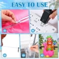 thumbnail image 4 of Sappy Tiki Flamingo inflable de 1,5 m para decoración LED para exteriores, 4 of 6