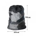 thumbnail image 2 of Bolsa de lavandería Laklulu 2 piezas, malla fina negra, cordón ajustable, 60 x 90 cm, 2 of 5
