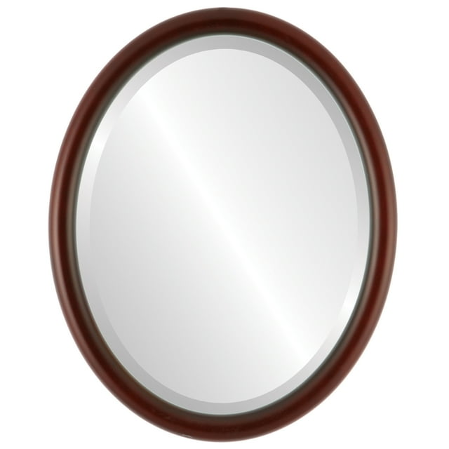 Pasadena Framed Mirror - Rosewood