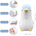 thumbnail image 2 of Automatic Soap Dispenser, Rechargeable Touchless Foaming Hand Soap Dispenser, Waterproof Hands Free Foam Sanitizer Dispenser for Bathroom, Kitchen, Restaurant- 13.5oz/ 400ml, 2 of 5