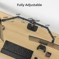 thumbnail image 3 of Support de Bureau pour Moniteur LED LCD Simple, Robuste, Entièrement Ajustable, pour / un Écran jusqu'à (MD), 3 of 9