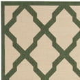 thumbnail image 5 of SAFAVIEH Beach House Loraine Trellis Indoor/Outdoor Area Rug Cream/Green, 5'3" x 7'6", 5 of 7