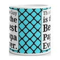 thumbnail image 3 of This Guy is The Best Papa Ever Coffee Tea Ceramic Mug Office Work Cup Gift, 3 of 3