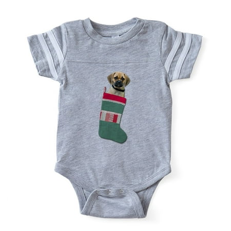 CafePress - FIN Puggle Xmas Stocking - Cute Infant Baby Football