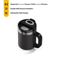thumbnail image 2 of RTIC 12 oz Ceramic Lined Insulated Essential Mug, Wide Mouth, Leak-Resistant Lid, Cool Grey, 2 of 8