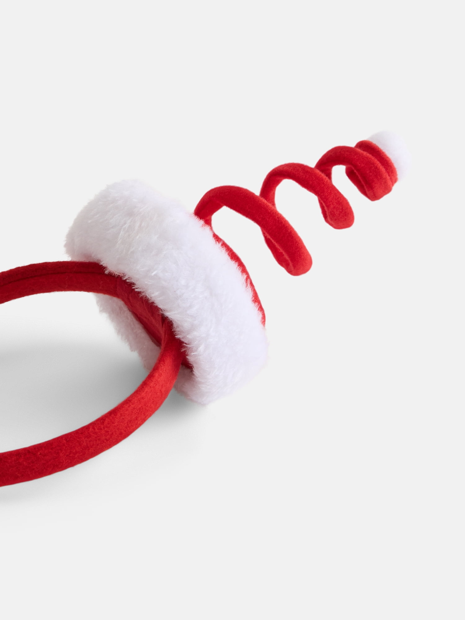 Holiday Time Women's Swirl Santa Hat Headband
