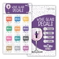 thumbnail image 3 of WineWear Drink Markers Wine Glass Charms 6 Themed Sets Party Gift, 3 of 8