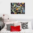 thumbnail image 4 of GOSMITH  Canvas Wall Art Modern Wall Decor Abstract Wall Art for Bedroom Bathroom Space Graffiti Wall Art Ready to Hang, 4 of 4