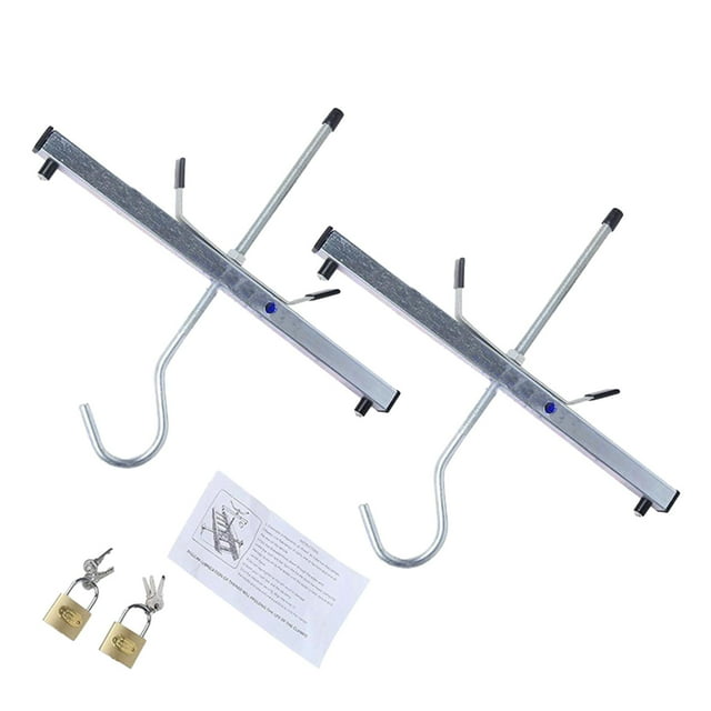 Abrazaderas de techo de escalera para automóvil Accesorios de escalera con cerradura Abrazaderas de escalera para automóvil