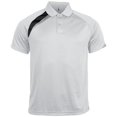 thumbnail image 1 of Kariban Proact - Polo Transpirable de manga corta Modelo Quick Dry para caballero/hombre - Verano/ Vacaciones (Blanco/Negro/Gris), 1 of 2